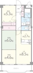 マーベラスコートの物件間取画像